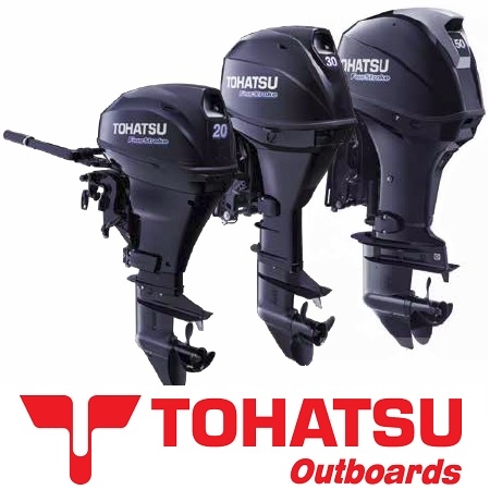 Tohatsu 4 Takter ab 60 PS (Diese Motoren werden von Honda gebaut)