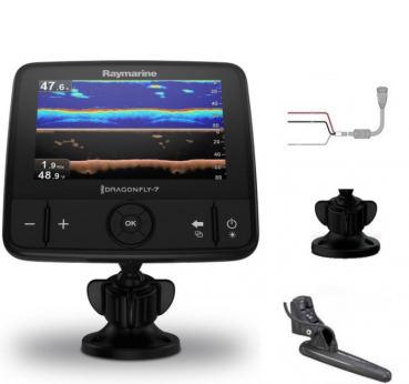 7" 7Pro Fischfinder CHIRP DownVision & Sonar, GPS/
