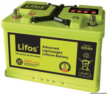 Lifos Lithium-Batterien 12,8 V 105 Ah 328x177x217